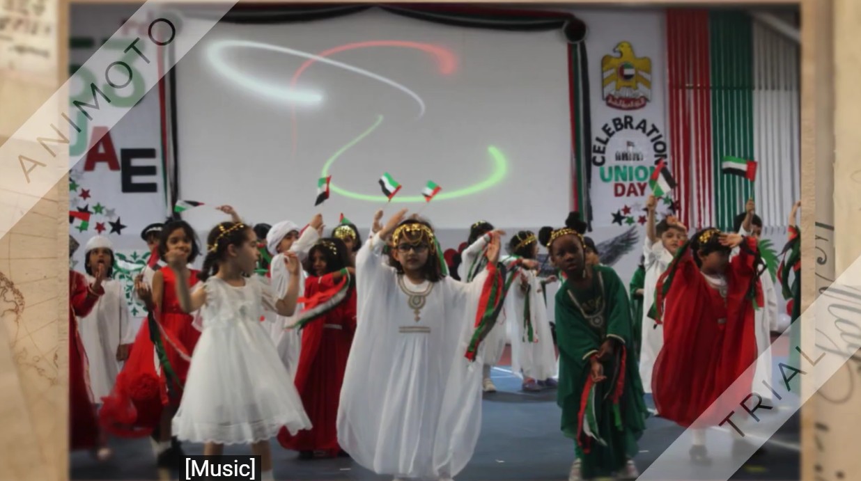 Celebration of 53rd UAE National Day